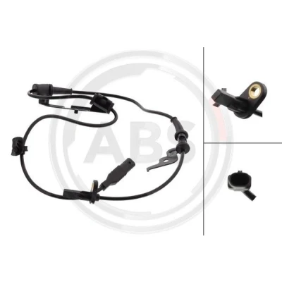 Imagem de A.B.S. 32347 Sensor de ABS activo preto HYUNDAI: i10 III Hatchback (AC3, AI3) 1.2 MPi, 1.0 T GDi 2019