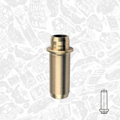 Imagem de ET ENGINETEAM VG0001 Guia da válvula 6,98mm Bronze SKODA: Octavia I Hatchback