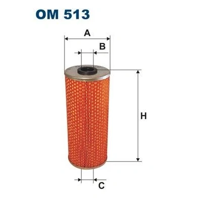 Imagem de FILTRON OM 513 Filtro de óleo Cartucho filtrante MERCEDES BENZ: T2/L Van / Carrinha