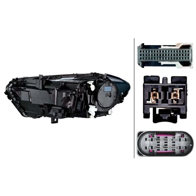 Imagem de HELLA 1EX 015 390 521 Farol Principal MERCEDES BENZ: Classe A Sedan