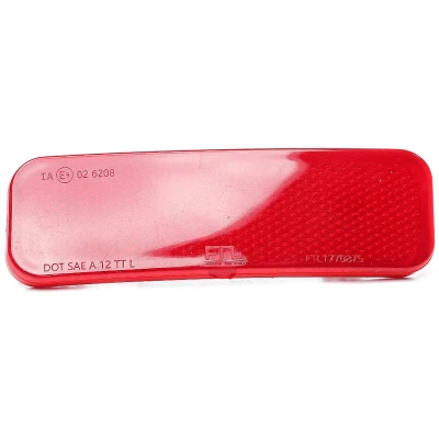 Imagem de METZGER 2080251 Reflector Vermelho Pára choques, traseira esquerda com marca de aprovação E FORD: Transit Connect V408 Van