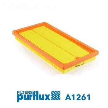 Imagem de PURFLUX A1261 Filtro de ar 30 151 320 Cartucho filtrante FIAT: 500 Hatchback, Panda II C Cabrio
