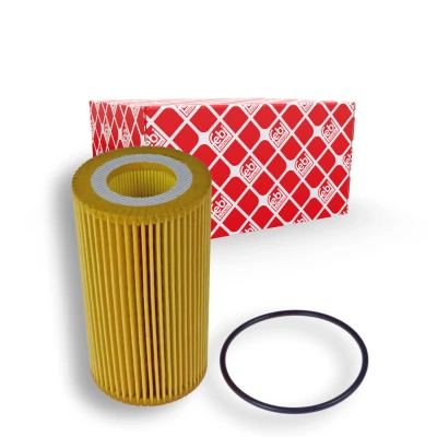 Imagem de FEBI BILSTEIN 108935 Filtro de óleo com retentor Cartucho filtrante LAND ROVER: Range Rover Sport, 3, 4