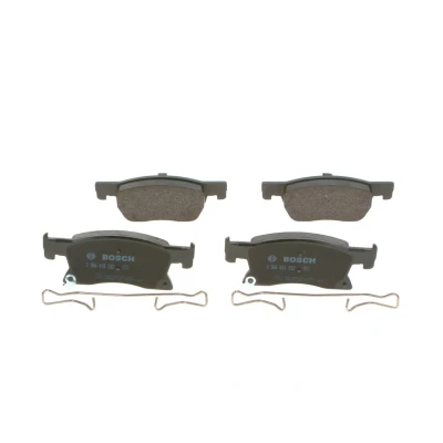 Imagem de BOSCH 0 986 424 332 Jogo de pastilhas para travão disco Baixo teor metálico com sensor desgaste integrado OPEL: Astra K Sports Tourer