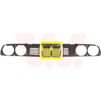 Imagem de VAN WEZEL 0620510 Grelha de Radiador centro BMW: 3 Sedan