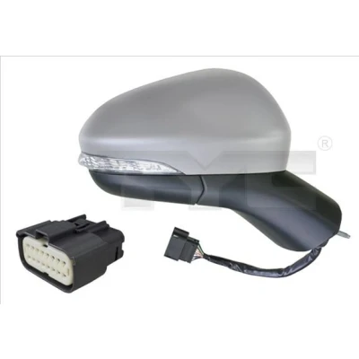 Imagem de Espelho retrovisor Tyc 310 0242 esquerda com subcapa para regulação eléctrica dos espelhos, não esférico, aquecível FORD: Mondeo 5