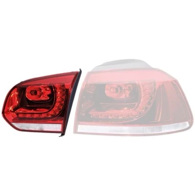 Imagem de HELLA 2SA 010 409 161 Farolim à direita parte interior LED, W16W 12 escuro, Vermelho com lâmpada de incandescência, porta lâmpadas
