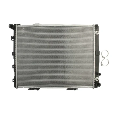Imagem de NRF 58156 Radiador, arrefecimento do motor Alumínio 612 488 42 com componentes de montagem Aletas refrigeração soldadas