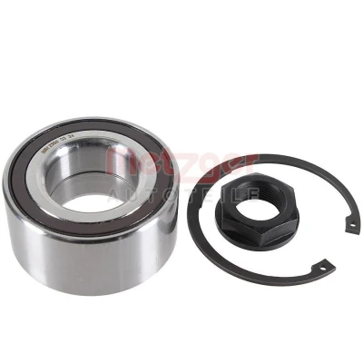 Imagem de METZGER Kit de rolamento roda Eixo dianteiro, lado esquerdo, direito com anel sensor magnético integrado 78mm WM 2356