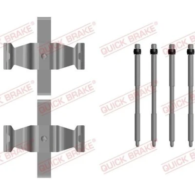 Imagem de QUICK BRAKE 109 0107 Kit de acessórios, pastilhas travão