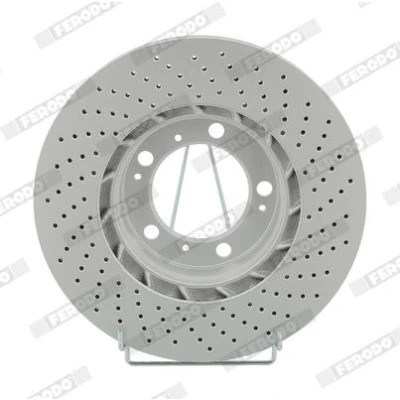 Imagem de FERODO DDF2020LC 1 Disco de travão 318 28 5 ventilado revestido com parafusos PREMIER PORSCHE: 911 Coupe, Boxster, Cabrio