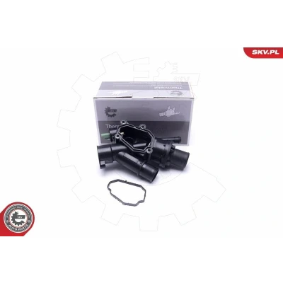 Imagem de ESEN SKV 20SKV160 Termóstato, líquido de refrigeração 83oC com juntas sensor Plástico caixa PEUGEOT: 508 I SW, 407 308 SW