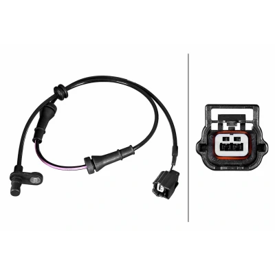 Imagem de HELLA 6PU 358 217 581 Sensor de ABS Hall 2 734
