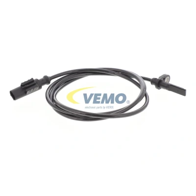 Imagem de VEMO V27 72 0020 Sensor de ABS Eixo dianteiro Q+, original equipment manufacturer quality para veículos com activo 2pólos 1250mm 12V oval