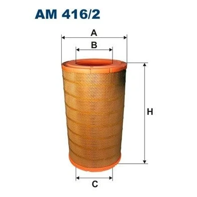 Imagem de FILTRON AM 416/2 Filtro de ar 523 303 Cartucho filtrante