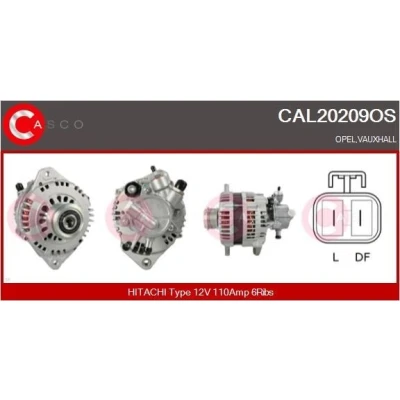 Imagem de CASCO Alternador 12V 150A M8 CPA0219 58mm VOLVO: V60 I, XC60 V70 3, FORD: MONDEO 4 CAL10573AS
