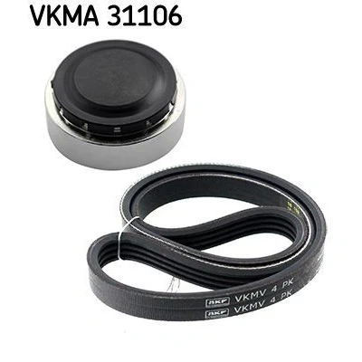 Imagem de SKF VKMA 31106 Jogo de correias trapezoidais estriadas AUDI: A4 B6 Avant, B7 Allroad C5