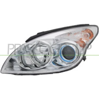 Imagem de PRASCO HN0404914 Farol Principal esquerda H7, H1 com motor de regulação do alcance dos faróis HYUNDAI: i30 I Hatchback