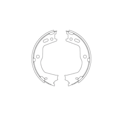 Imagem de TRW GS8803 Maxilas de Travão Mão