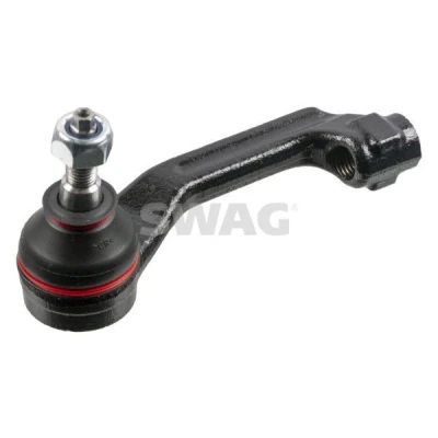 Imagem de SWAG 33 11 0748 Rótula de direção Eixo dianteiro, lado esquerdo, exterior com porca segurança OPEL: Corsa F Hatchback