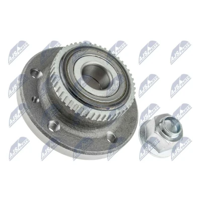 Imagem de NTY KLT VV 008 Kit de rolamento roda Eixo traseiro, traseiro esquerdo, direito com cubo VOLVO: 850 Sedan, V70 I