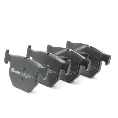 Imagem de BREMBO P 06 056 Jogo de pastilhas para travão disco preparado indicador aviso desgaste com grampo do êmbolo sem acessórios BMW: X5, X6