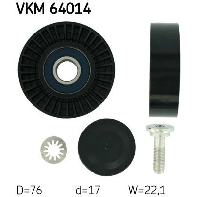 Imagem de SKF VKM 64014 Polia de Desvio KIA: CARNIVAL 2