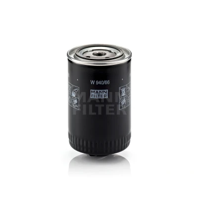Imagem de MANN FILTER W 940/66 Filtro de óleo 3/4 16 UNF com uma válvula retenção aparafusado AUDI: A4 B5 Avant, Sedan, B6 Avant