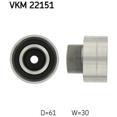 Imagem de SKF VKM 22151 Polia de desvio/de guia, correia dentada FIAT: Strada Pick up, Uno Hatchback