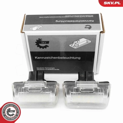 Imagem de Luz de chapa matrícula ESEN SKV 72SKV541