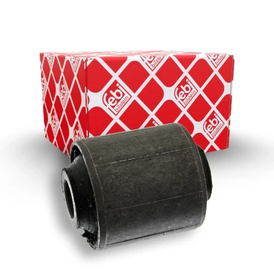 Imagem de FEBI BILSTEIN 10816 Casquilho de Braço Suspensão Eixo traseiro superior, ambos os lados, traseira, interior Borracha PEUGEOT: 605 Sedan