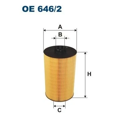 Imagem de Filtro de óleo filtron oe646/2