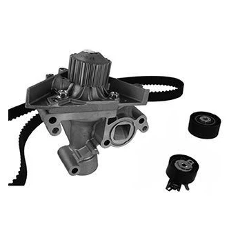 Imagem de METELLI con coperchio alu, with Aluminium cover, mit Deckel 30 1045 2 Bomba de Água + Kit Correia Distribuição PEUGEOT: 307 SW