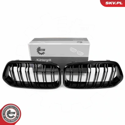 Imagem de ESEN SKV 66SKV246 Grelha de Radiador preto, brilhante