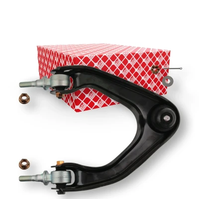 Imagem de FEBI BILSTEIN 42160 Braço de suspensão com chumaceira Eixo dianteiro, lado direito, em cima transversal Chapa aço HONDA: PRELUDE 4