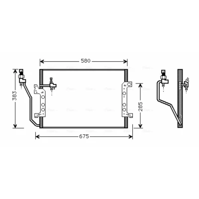 Imagem de Condensador, ar condicionado AVA COOLING MSA5330