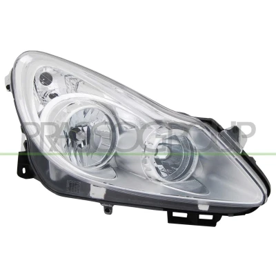 Imagem de PRASCO Farol Principal à direita H7, H1 crómio OP0344901 OPEL: Corsa D Hatchback