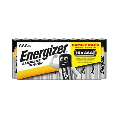 Imagem de Energizer Alkaline Power Pilhas AAA LR03 10 Unidades