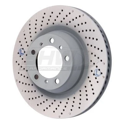Imagem de Disco de travão SHW PRL39977 voltar/ventilado/altamente carbonizado/1 peça