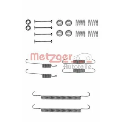 Imagem de Kit de acessórios, maxilas do travão METZGER 105 0707