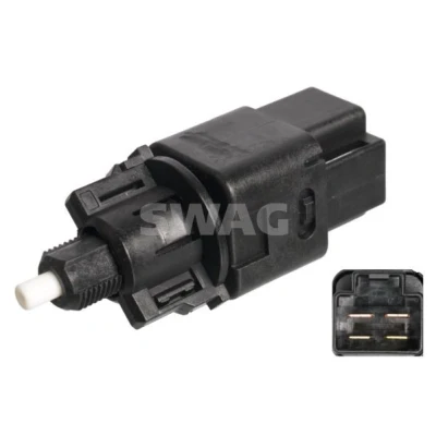 Imagem de SWAG 33 10 2457 Interruptor de luz stop elétrico com placa pressão RENAULT: Megane 3, 4, NISSAN: Qashqai / Qashqai+2 I
