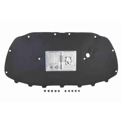 Imagem de VAICO V10 6527 Isolamento do compartimento motor Capot parte central com material de fixação VOLKSWAGEN: Polo V Hatchback