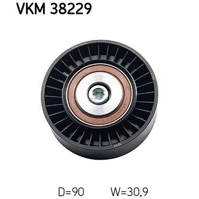 Imagem de SKF VKM 38229 Polia de Desvio BMW: 3 Touring, 1 Coupe, Coupe