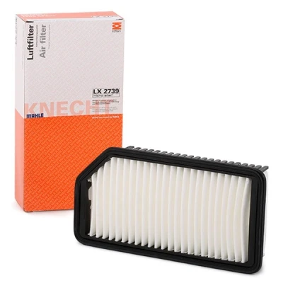 Imagem de MAHLE ORIGINAL LX 2739 Filtro de ar 53,3 131 245,0, 248,0, 245, 248,0 Cartucho filtrante HYUNDAI: i20 I Hatchback, II KIA: Venga