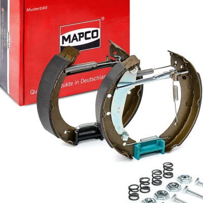 Imagem de MAPCO 9820/1 Jogo de travões, travões tambor Eixo traseiro com acessórios, sem cilindro travão roda FIAT: Punto I Hatchback, LANCIA: Y