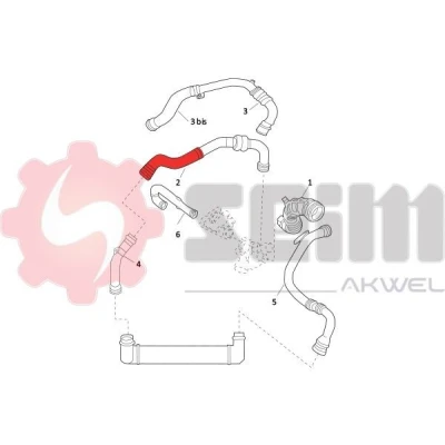 Imagem de SEIM 981527 Mangueira Para o Turbocompressor RENAULT: MEGANE 3 Grandtour, 3, Coupe