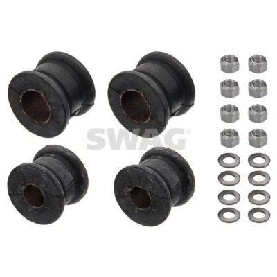 Imagem de SWAG 10 61 0055 Kit de reparação, apoio da barra estabilizadora Eixo dianteiro MERCEDES BENZ: W124 Sedan