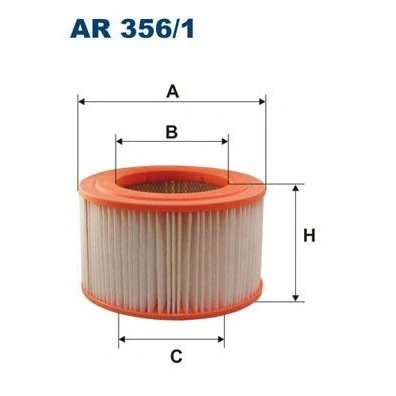 Imagem de Filtro de ar filtron ar356/1