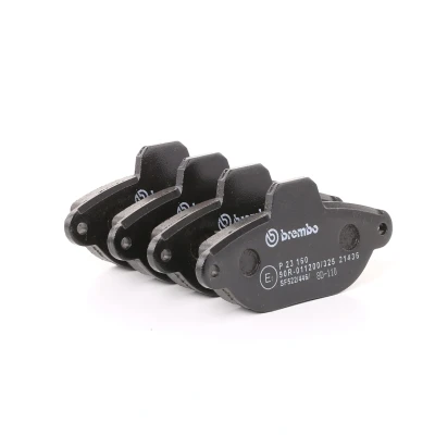 Imagem de BREMBO P 23 160 Jogo de pastilhas para travão disco incl. contacto aviso desgaste sem acessórios FIAT: 500 Hatchback, Punto I Hatchback