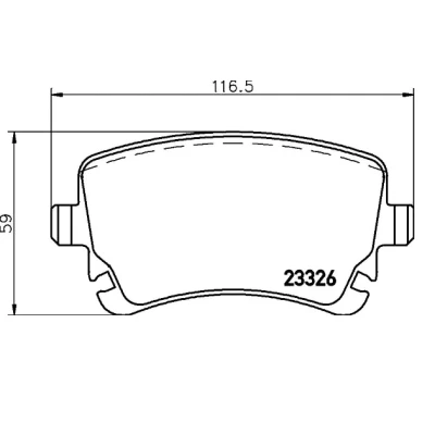 Imagem de BREMBO P 85 143 Jogo de pastilhas para travão disco excl. contacto aviso desgaste com parafusos pinça acessórios